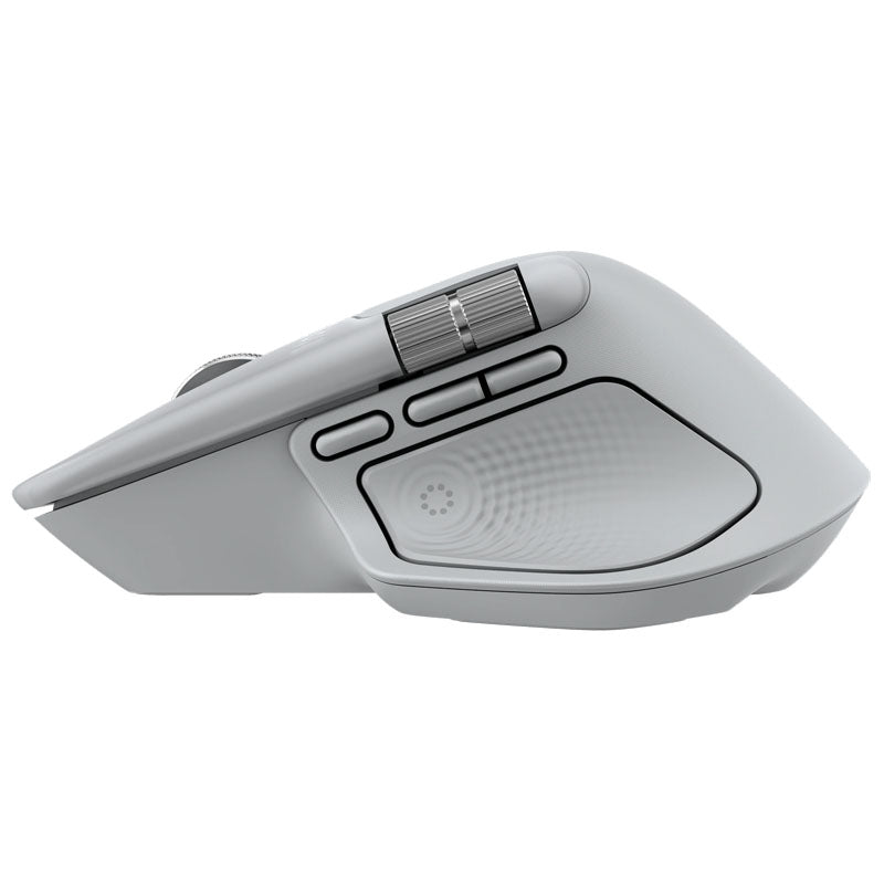 LOGITECH MX Master 4 brezžična Bluetooth USB Bolt Darkfield laser svetlo siva miška