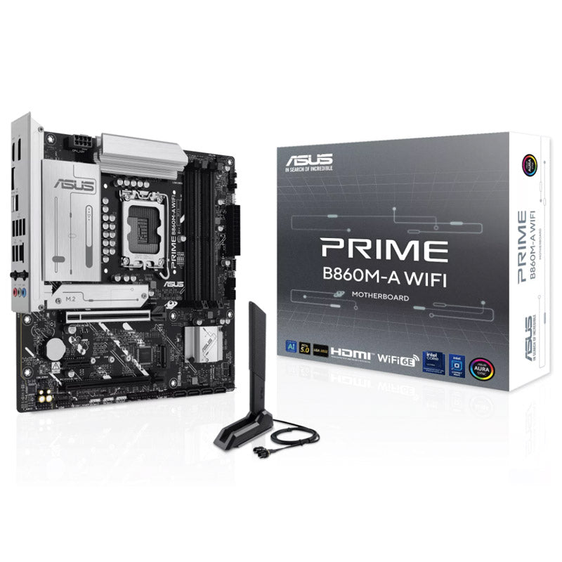 ASUS Prime B860M-A WiFi LGA1851 mATX motherboard