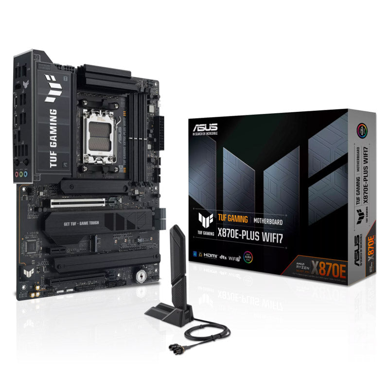 ASUS TUF GAMING X870E-PLUS WIFI7 AM5 DDR5 RGB igralna matična plošča ATX
