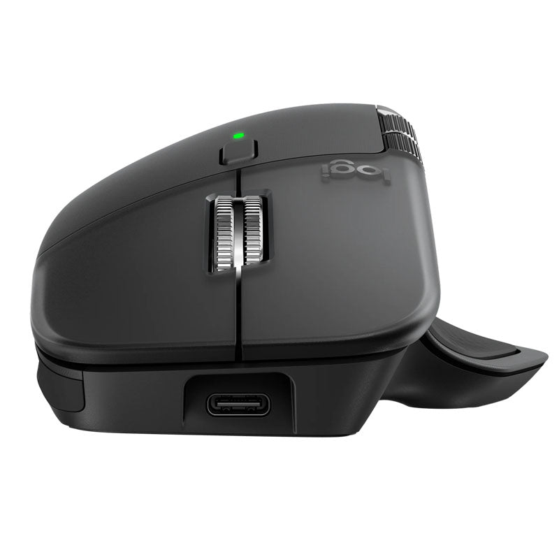 LOGITECH MX Master 4 brezžična Bluetooth USB Bolt Darkfield laserska grafitna miška