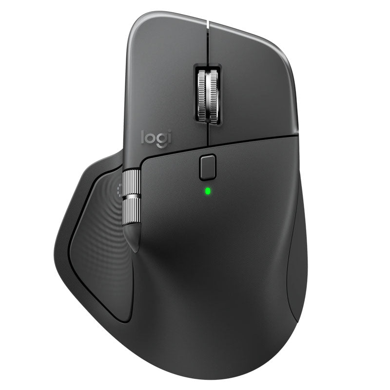 LOGITECH MX Master 4 brezžična Bluetooth USB Bolt Darkfield laserska grafitna miška