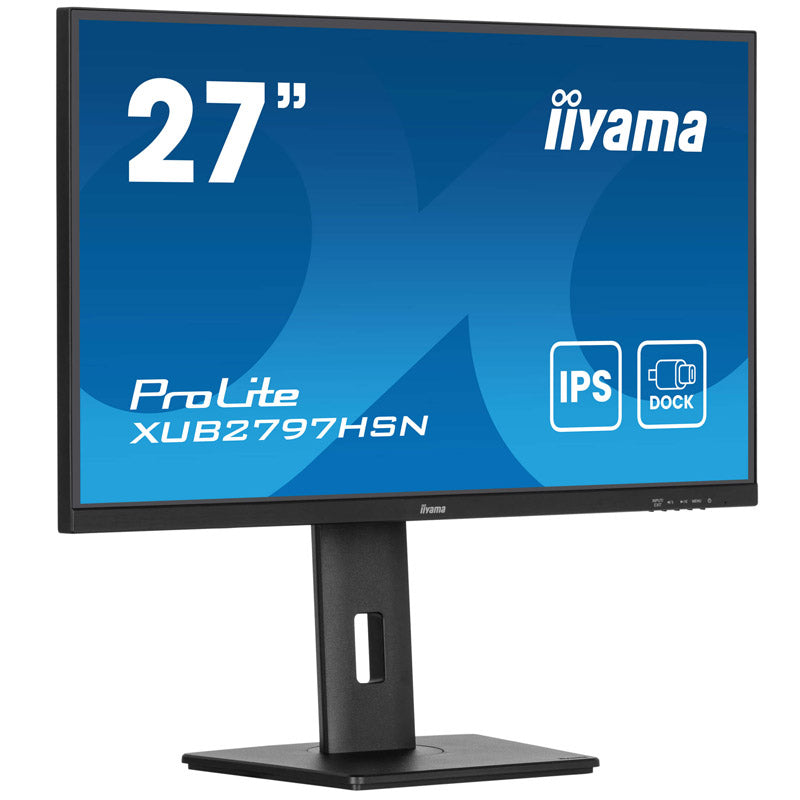IIYAMA ProLite XUB2797HSN-B2 68,6cm (27") FHD IPS 100Hz HDMI/DP/USB-C zvočniki črn monitor
