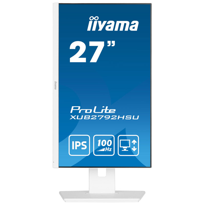 IIYAMA ProLite XUB2792HSU-W6 68,5cm (27") FHD IPS 100Hz HDMI/DP zvočniki bel monitor