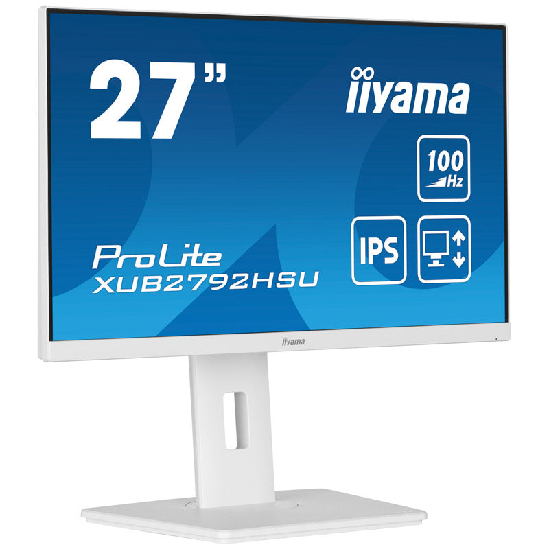 IIYAMA ProLite XUB2792HSU-W6 68,5cm (27") FHD IPS 100Hz HDMI/DP zvočniki bel monitor