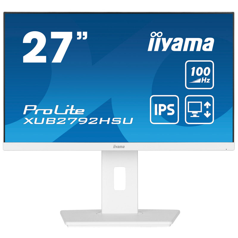 IIYAMA ProLite XUB2792HSU-W6 68,5cm (27") FHD IPS 100Hz HDMI/DP zvočniki bel monitor