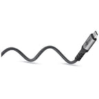 GOOBAY USB-C na USB-C 240W USB4 40Gbit/s 1m črn/siv napajalni podatkovni kabel