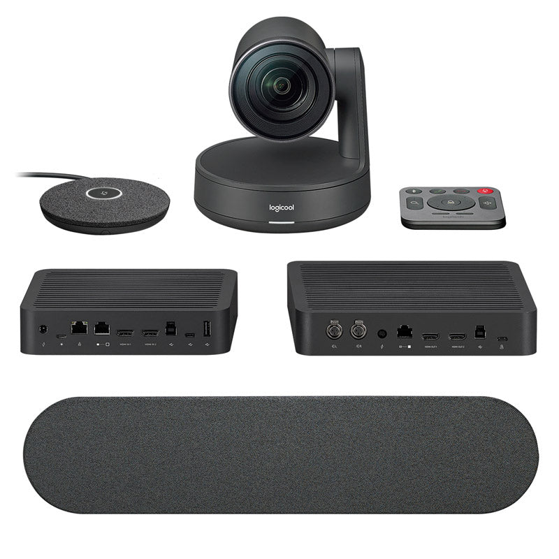 LOGITECH RALLY 4K UHD HDMI RJ45/HDMI/USB-A/B/C konferenčni sistem spletna kamera