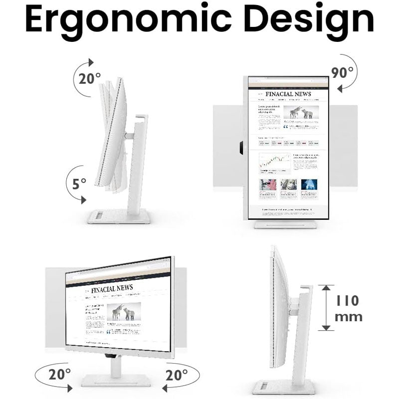 BENQ GW3290QT 80cm (31,5") 2K IPS 75Hz DP/HDMI/USB-C zvočniki bel monitor