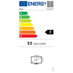 BENQ GW3290QT 80cm (31,5") 2K IPS 75Hz DP/HDMI/USB-C zvočniki bel monitor