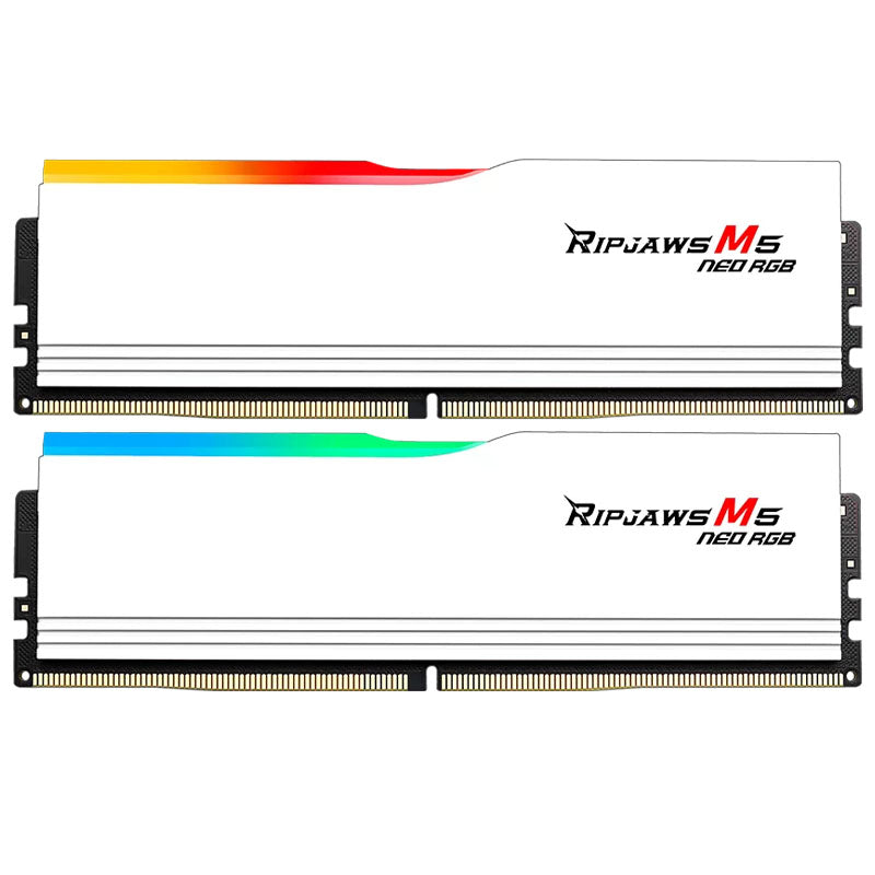 G.SKILL Ripjaws M5 Neo RGB 32GB (2x16GB) 6000MT/s DDR5 CL36 EXPO/XMP F5-6000J3636F16GX2-RM5NRW RAM pomnilnik