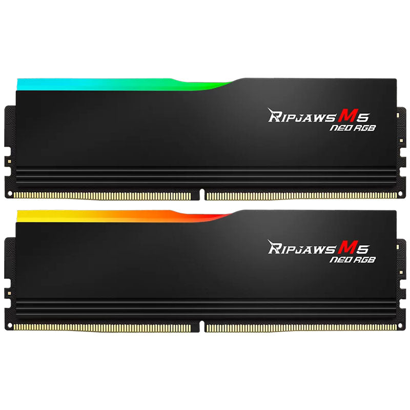 G.SKILL Ripjaws M5 Neo RGB 32GB (2x16GB) 6000MT/s DDR5 CL36 EXPO/XMP F5-6000J3636F16GX2-RM5NRK RAM pomnilnik