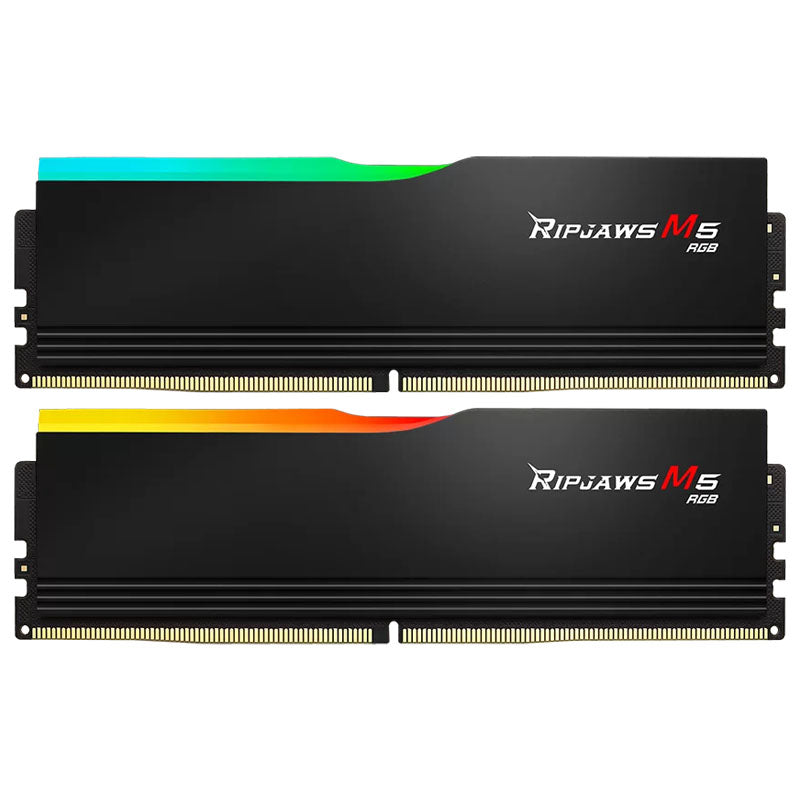 G.SKILL Ripjaws M5 RGB 32GB (2x16GB) 6000MT/s DDR5 CL36 EXPO/XMP F5-6000J3636F16GX2-RM5RK RAM pomnilnik