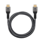 GOOBAY Ultra High Speed ​​HDMI (M/M) 2.1 8K 60Hz 5m z Ethernet pozlačen, pleten z zaščito pred pregibanjem kabla