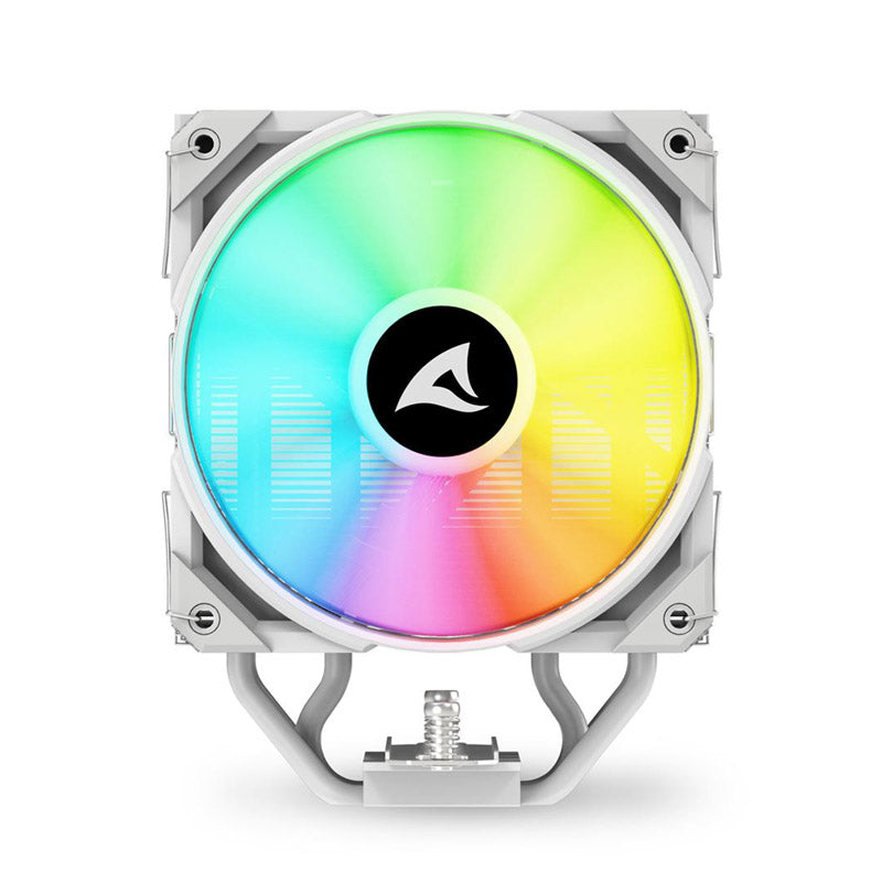 SHARKOON CPU A40 RGB BELI ZRAČNI HLAJALNIK 120mm PWM 220W procesorski hladilnik