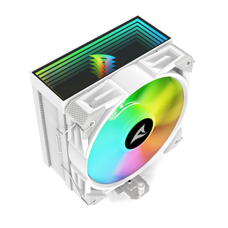 SHARKOON CPU A40 RGB BELI ZRAČNI HLAJALNIK 120mm PWM 220W procesorski hladilnik