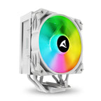 SHARKOON CPU A40 RGB BELI ZRAČNI HLAJALNIK 120mm PWM 220W procesorski hladilnik