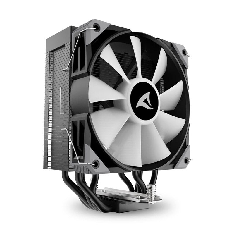 SHARKOON CPU A50 RGB BLACK AIR COOLER 120mm PWM 230W procesorski hladilnik