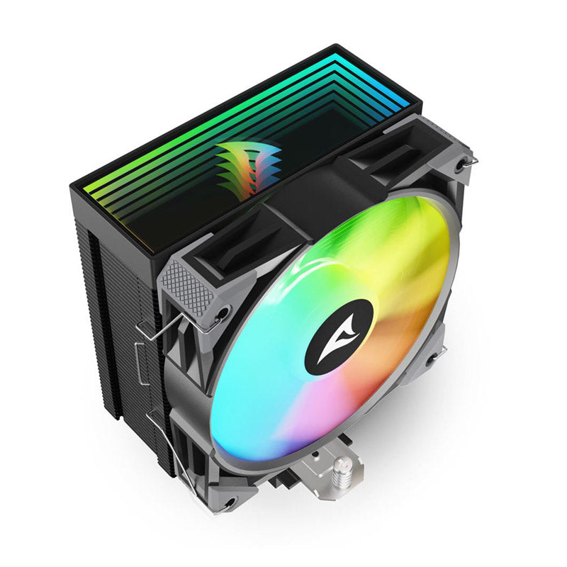 SHARKOON CPU A50 RGB BLACK AIR COOLER 120mm PWM 230W procesorski hladilnik