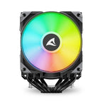 SHARKOON CPU A60 RGB BLACK AIR COOLER 2x120mm PWM 260W CPU hladilnik