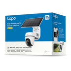 TP-LINK Tapo C610 KIT 3MP 2K WiFi zunanja brezžična baterijska solarni panel bela nadzorna kamera
