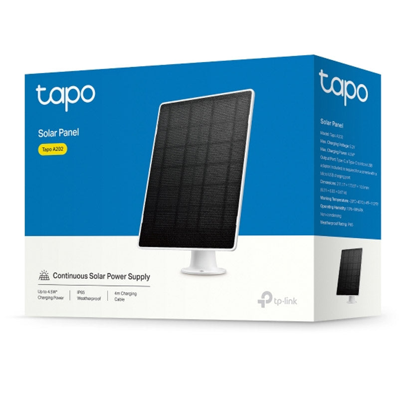 TP-LINK Tapo A202 4,5W solarni panel za napajanje baterijske kamere