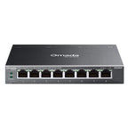 TP-LINK Omada ES208GP 8-vratno gigabitno stikalo PoE+ RJ45 z upravljanjem