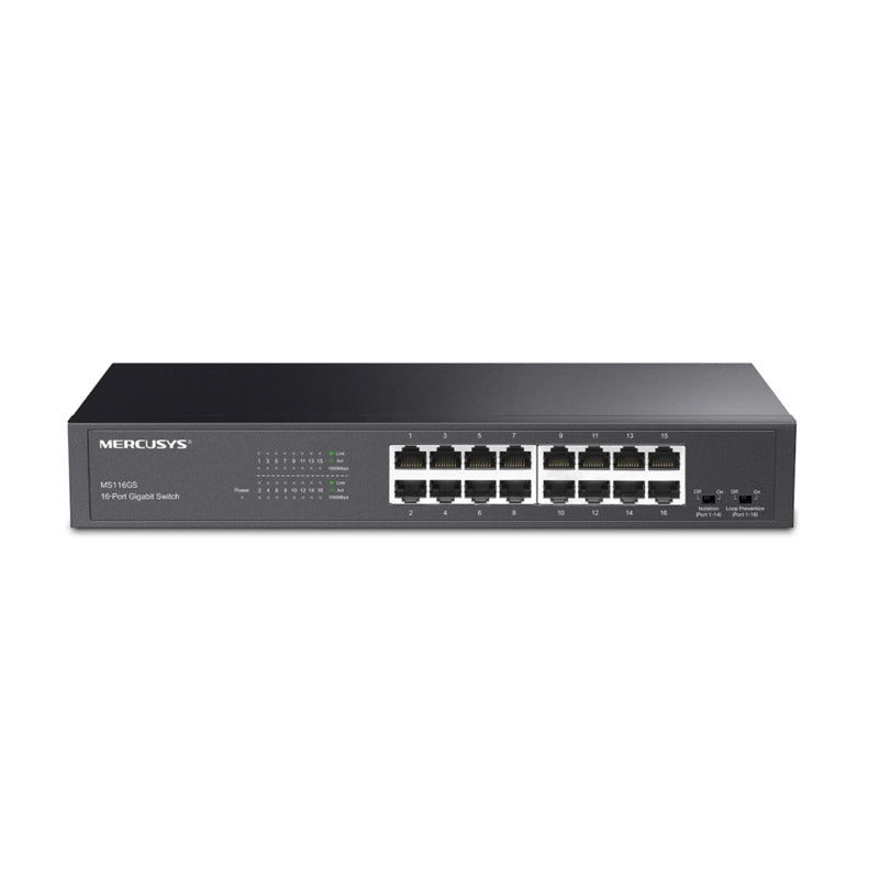 MERCUSYS MS116GS 16-Port Gigabit RJ45 mrežni switch