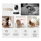 MERCUSYS MC200 2MP FHD 4mm možnost Pan/Tilt Wi-Fi notranja nadzorna kamera