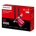 MERCUSYS MA37BE BE6500 WiFi 7 Bluetooth 5.4 Triple Band PCIe mrežna kartica