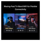 MERCUSYS MA37BE BE6500 WiFi 7 Bluetooth 5.4 Triple Band PCIe mrežna kartica