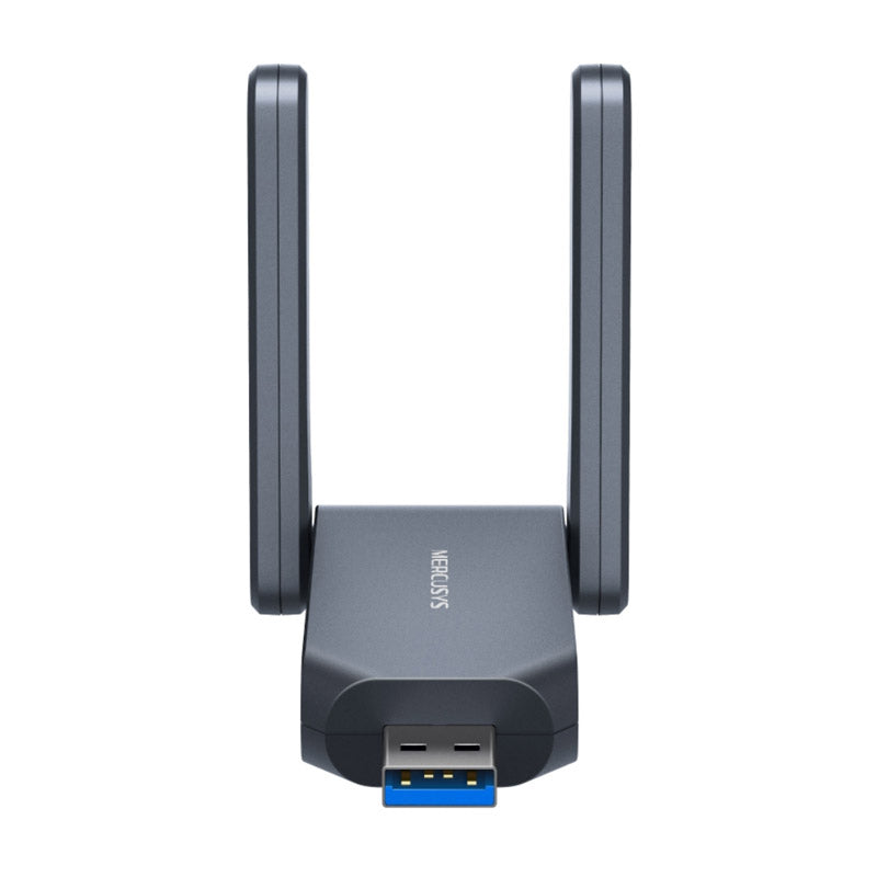 MERCUSYS MA37BEH BE6500 Wi-Fi 7 USB Tri-Band z visoko ojačitvijo brezžični mrežni adapter