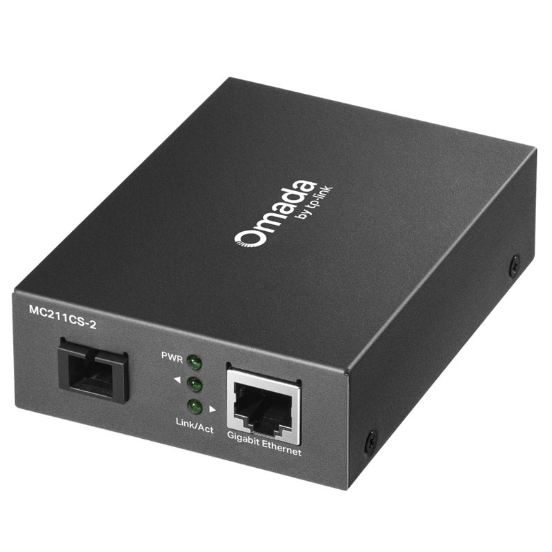 TP-LINK MC211CS-2 1x Gigabit RJ45 1x Gigabit SC/UPC optični WDM medijski pretvornik