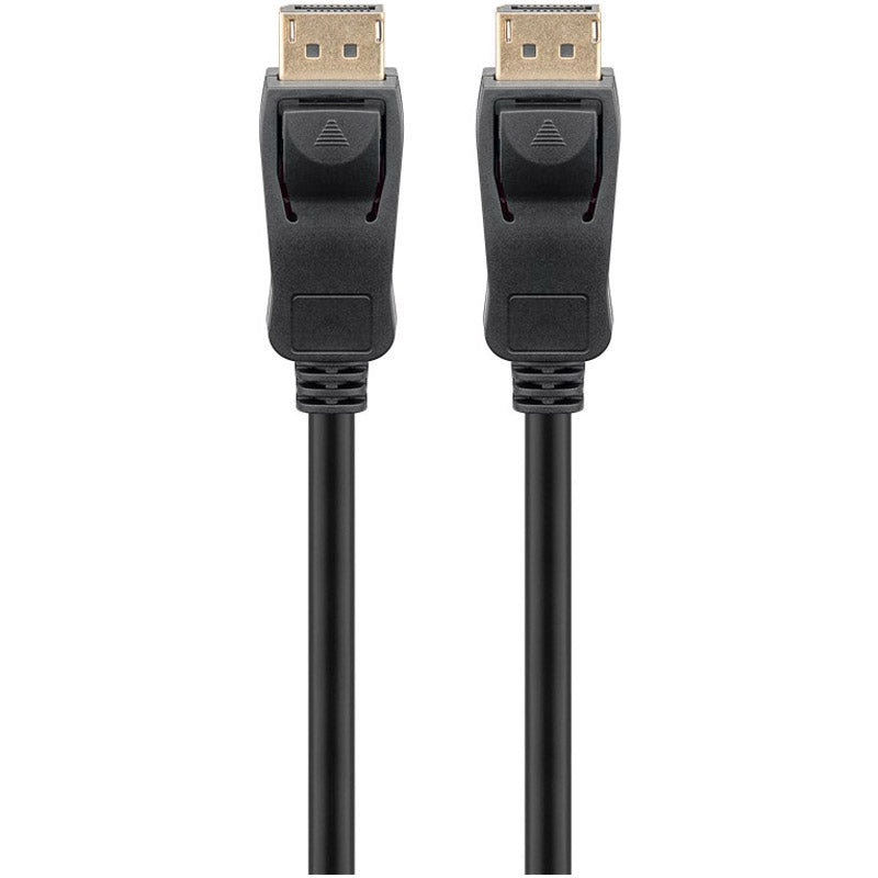 GOOBAY DisplayPort (M) na DisplayPort (M) 8K/60Hz 3m pozlačen črn kabel