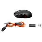 BE QUIET! Dark Perk Ergo Wireless Optical Black Mouse