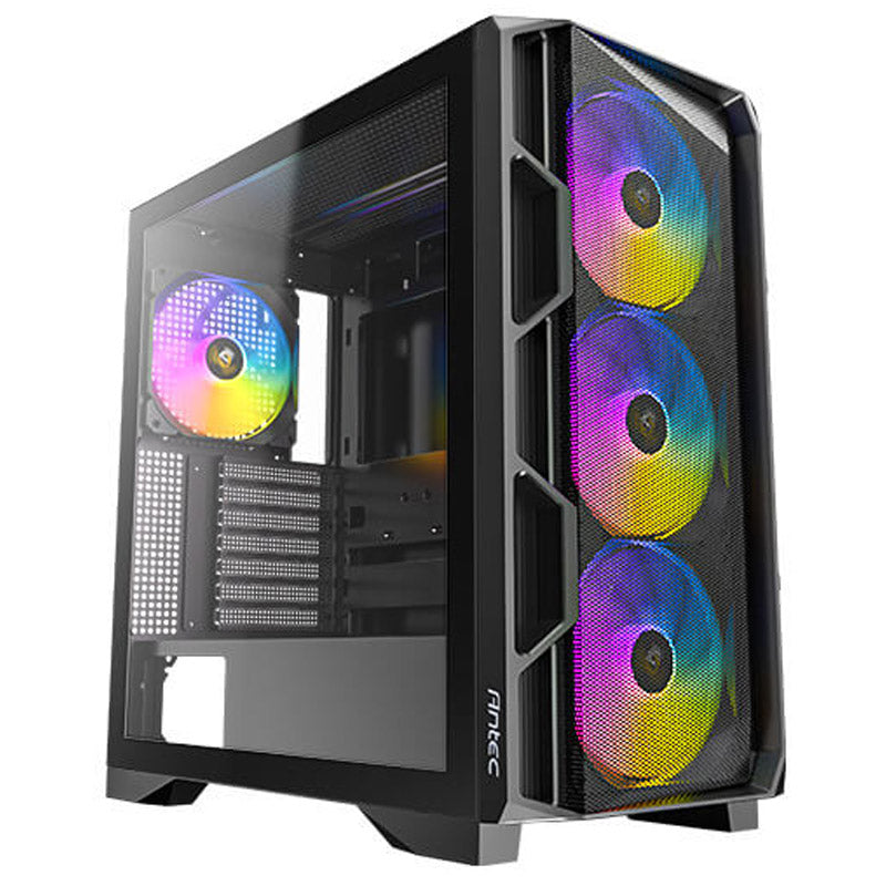 ANTEC AX1000 Midi-ATX ARGB okno igralno črno ohišje