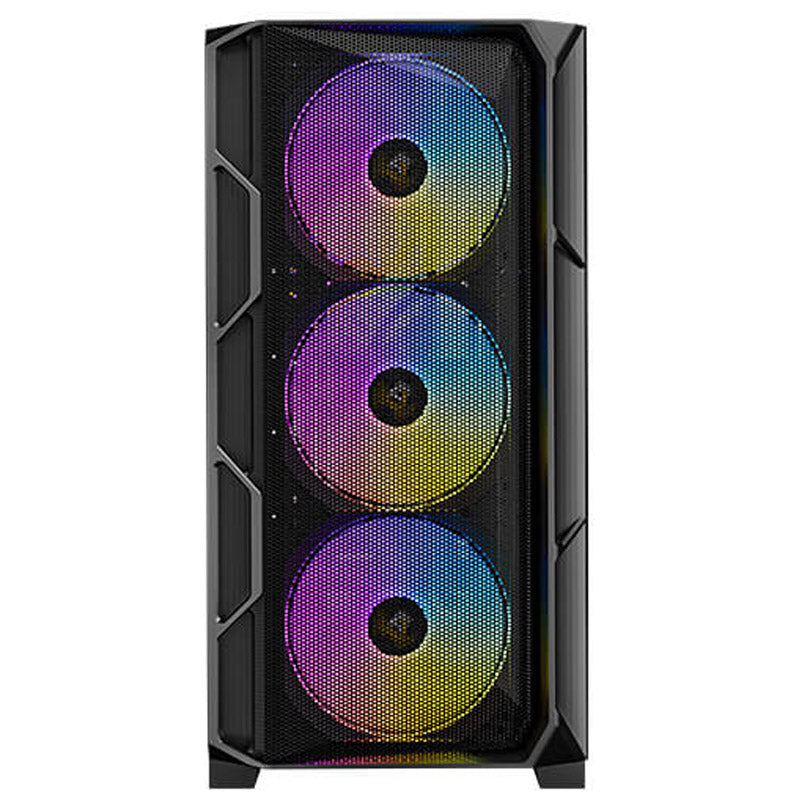 ANTEC AX1000 Midi-ATX ARGB okno igralno črno ohišje