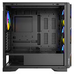 ANTEC AX1000 Midi-ATX ARGB okno igralno črno ohišje