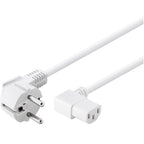 GOOBAY CEE 7/7 90° / IEC C13 90° 250V(AC) 3m bel kotni napajalni kabel