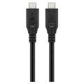 GOOBAY USB-C na USB-C USB40 2m 100W 40Gbit/s črn napajalni kabel
