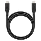 GOOBAY USB-C na USB-C USB40 2m 100W 40Gbit/s črn napajalni kabel