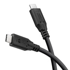 GOOBAY USB-C na USB-C USB40 2m 100W 40Gbit/s črn napajalni kabel