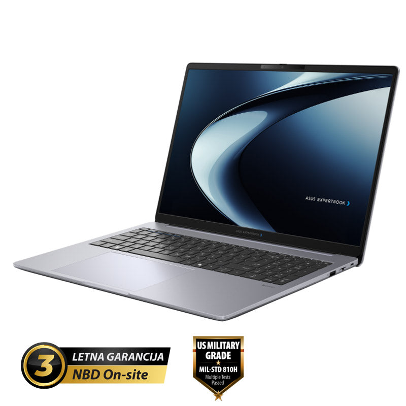 ASUS ExpertBook P3 16" (40,64cm) WUXGA Intel Ultra 7 255H 16GB 512GB prenosni računalnik P3606CCA-WB255H4C0