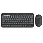 LOGITECH Pebble 2 Combo črna slo tisk brezžična tipkovnica + miška