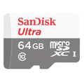 SANDISK Ultra microSDHC/SDXC 64GB UHS-I FHD SDSQUNR-064G-GN3MA spominska kartica