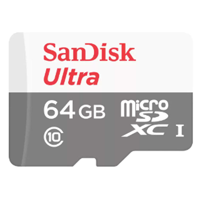 SANDISK Ultra microSDHC/SDXC 64GB UHS-I FHD SDSQUNR-064G-GN3MA spominska kartica