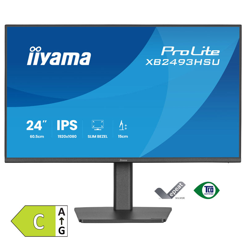 IIYAMA ProLite XB2493HSU-B1 60,5cm (23,8") FHD IPS 120Hz HDMI/DP zvočniki