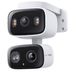 TP-LINK Tapo C246D Dual Lens 2K 3MP WiFi bela pan/tilt notranja/zunanja nadzorna kamera