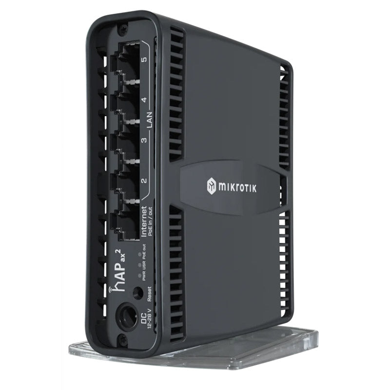MIKROTIK hAP ac² AX1800 Dual-Band Wi-Fi6 5x1G PoE brezžični usmerjevalnik-router