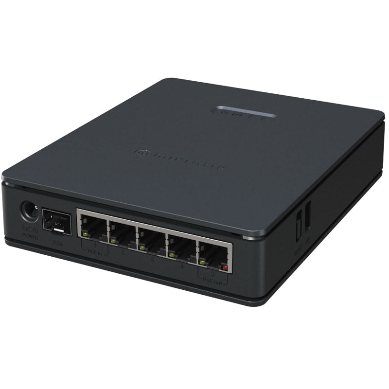 MIKROTIK hAP ax S E62IUGS-2AXD5AXT Dual Band WiFi6 PoE 5-port gigabit 1x 2.5G SFP brezžična dostopna točka