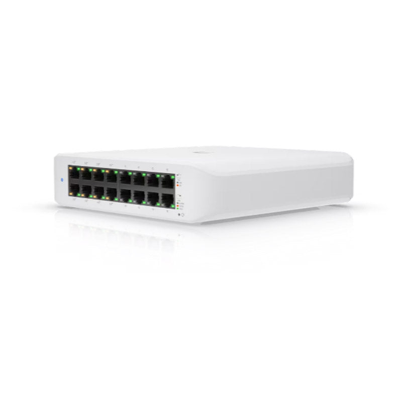 UBIQUITI UniFi Lite 16 PoE 16-port 8x Gigabit PoE+ RJ45 L2 managed mrežno stikalo switch